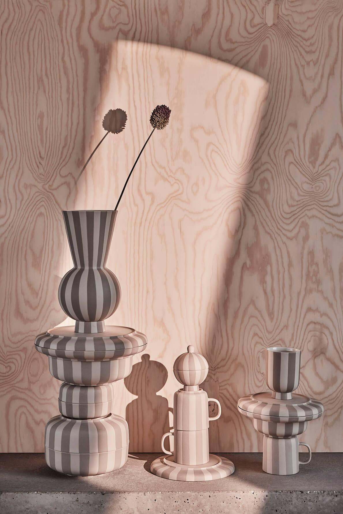 Toppu Vase Ceramic Cream 3