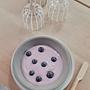 2x Yuka Dinner plate Terracotta Cream 3