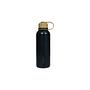 Pullo Insulated Bottle Steel Black 0