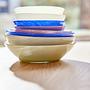 Kojo Bowl Large Glass Cream 2