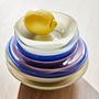 Kojo Bowl Large Glass Cream 3