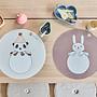 Panda Pom Pom Placemat Silicone Multicolored 1