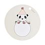 Panda Pom Pom Placemat Silicone Multicolored 0