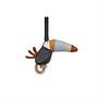 Toucan pendant cotton gray 0
