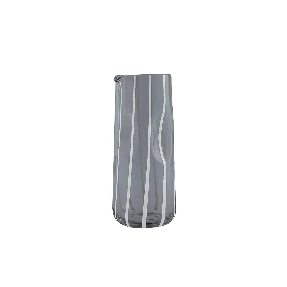 Mizu Water Carafe Glass Grey 0