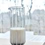 Mizu Water Carafe Glass Grey 1