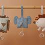 Erik Elephant Music Mobile Organic Cotton Blue 1