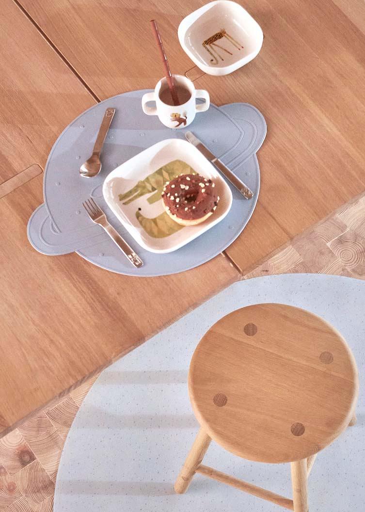 Planet placemat Silicone Blue 3