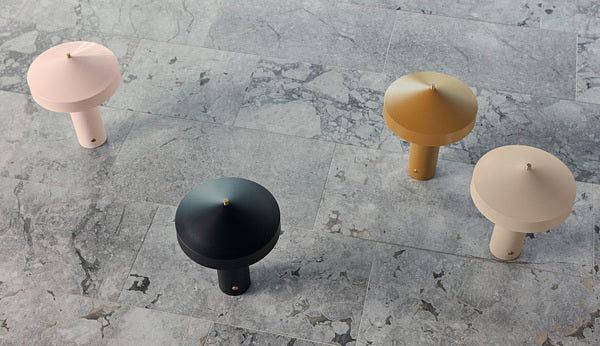 Hatto Table Lamp Metal Pink 2