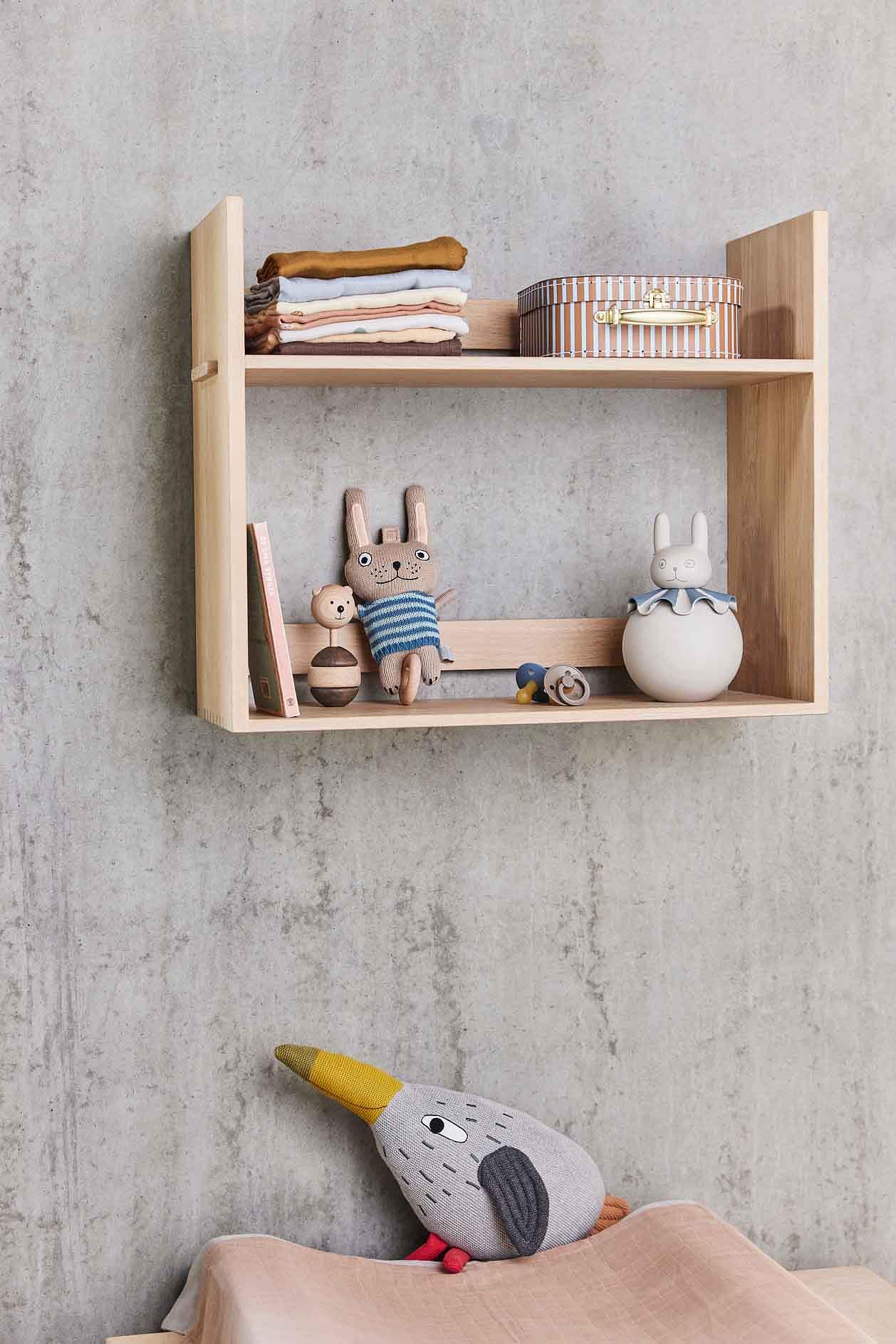 Bärenrassel Holz Braun  3