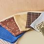 2x Iro Corduroy Cloth Organic Cotton Yellow Red 3