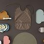 Chloe Cloud Plate & Bowl Brown Blue 3