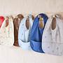 2x Bib Dino Polyester Cream 1