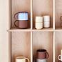 2x Yuka Cup Terracotta Blue 3