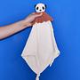 Lun Lun Cuddle Cloth Panda Cotton White 3