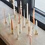 Palloa Candle holder High Stainless Steel Gold 1