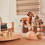 Palloa Solid Brass Candleholder - Low 1