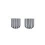2x Mizu Glas Grau 0