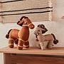 Billy stuffed animal goat cotton brun 3