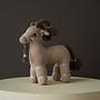 Billy stuffed animal goat cotton brun 1