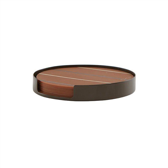 Oka Coaster Brown 0