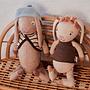 Jojo Stuffed animal rabbit Cotton Cream 2