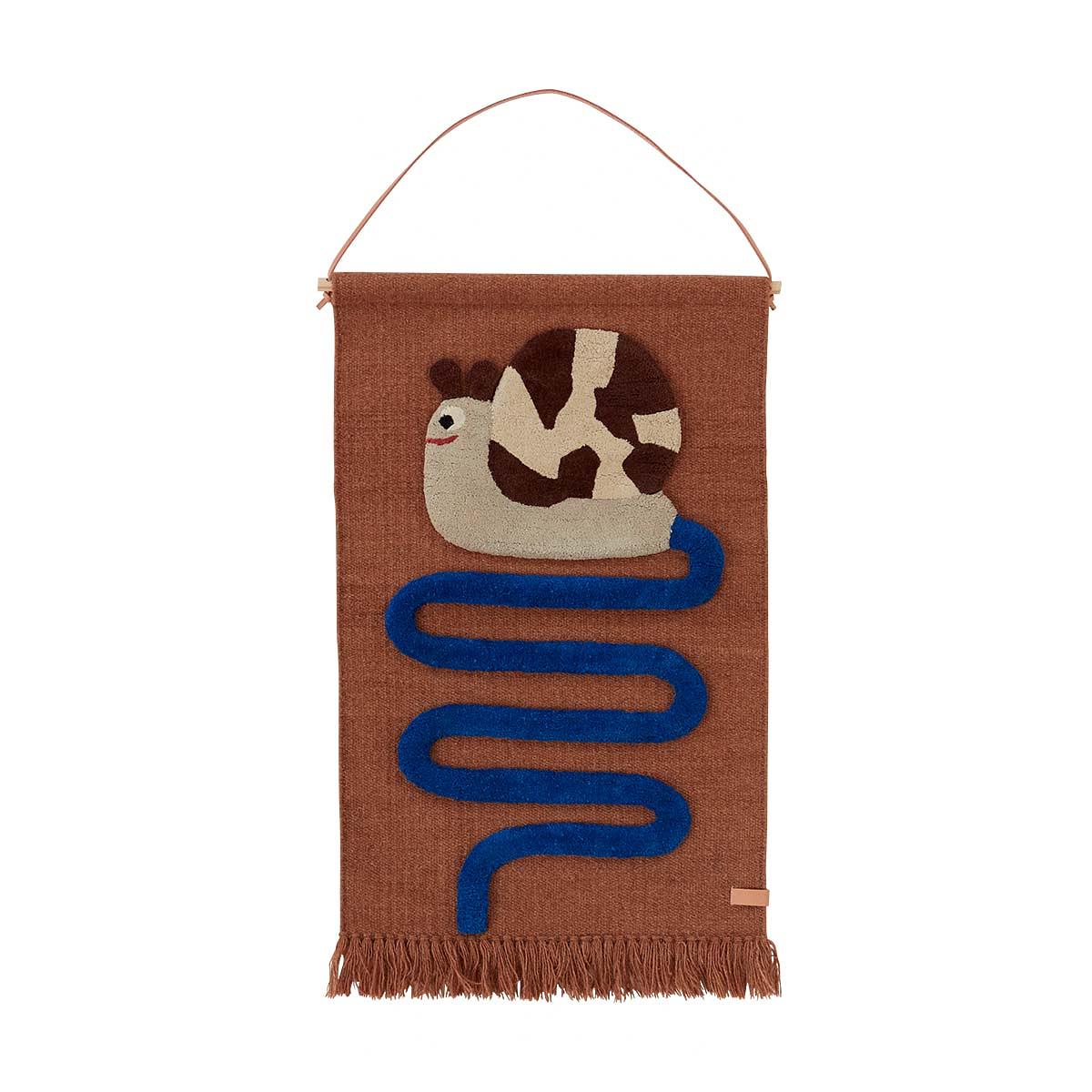 Tapestry Snail Wool Blue 0