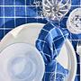Kojo Bowl Small Glass Blue 1