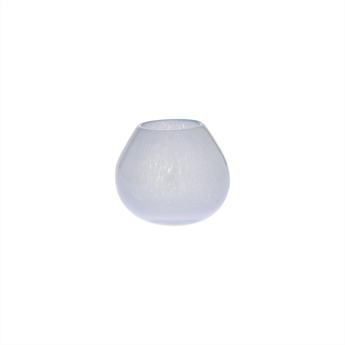 Vase Glass Blue 0