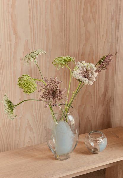 Jali Vase Large Transparent 3