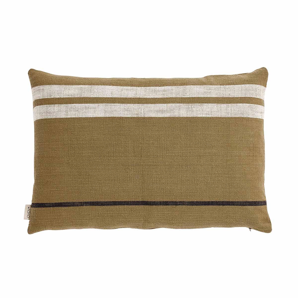 Soft cushion cover cotton brown 0