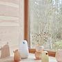 Lasi Vase Glass Small Taupe 2