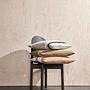 Soft cushion cover cotton brown 3
