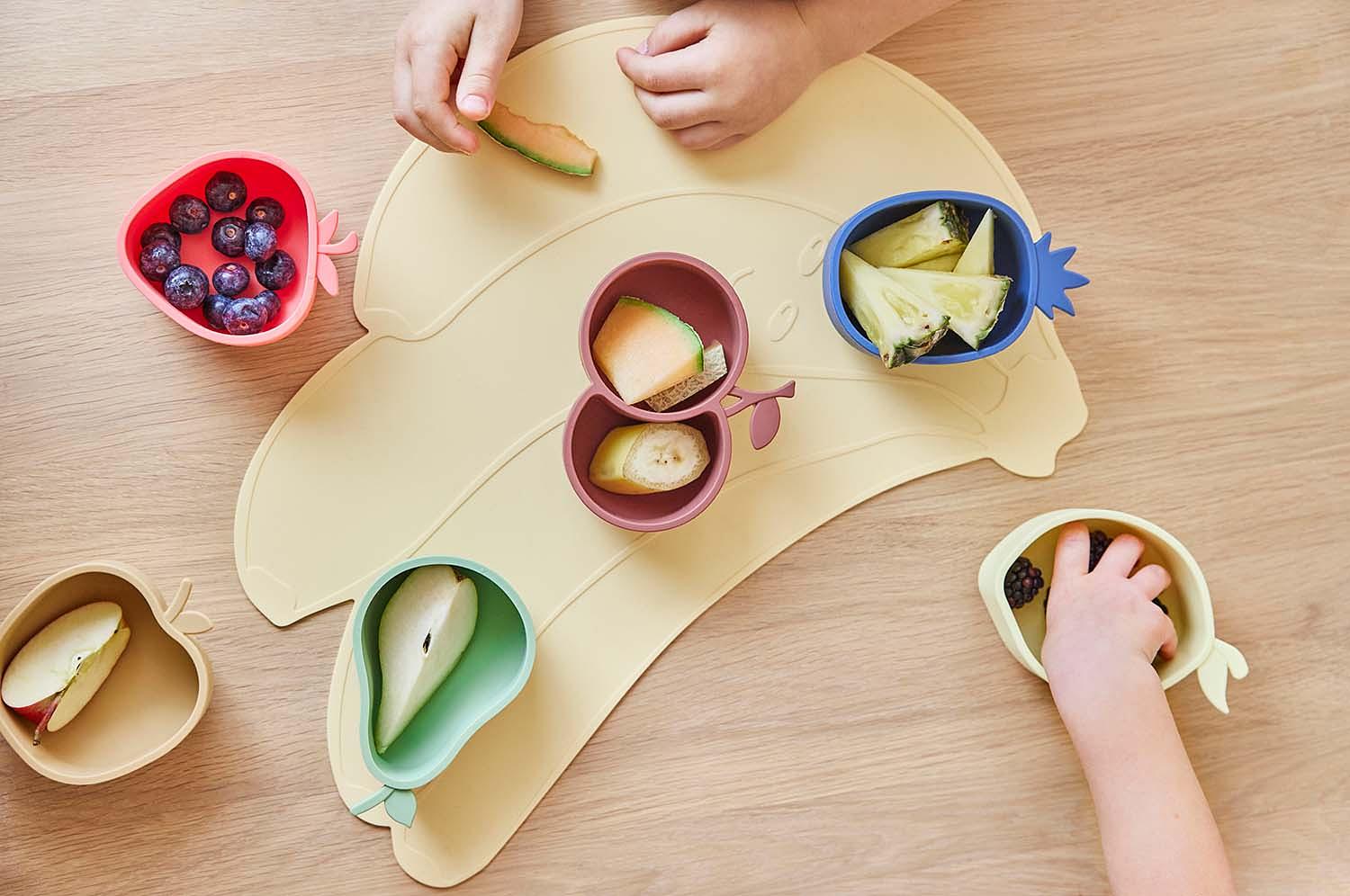 Yummy Banana Placemat Silicone Yellow 1