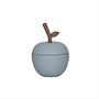 Apple Cup Silicone Blue 0
