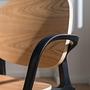 2x Armchair Plastic Brown 5