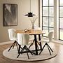 2x Swivel Armchair Bouclé Cream 1