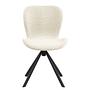 2x Swivel Armchair Bouclé Cream 2