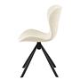 2x Swivel Armchair Bouclé Cream 3