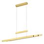 LED pendant light 3-flame Aluminum Gold 2