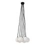 Pendant lamp 7-flame opal glass white 3