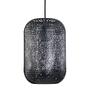 Pendant lamp 3-light iron black 3