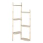 Modular plant stand with 6 shelves Grey 0