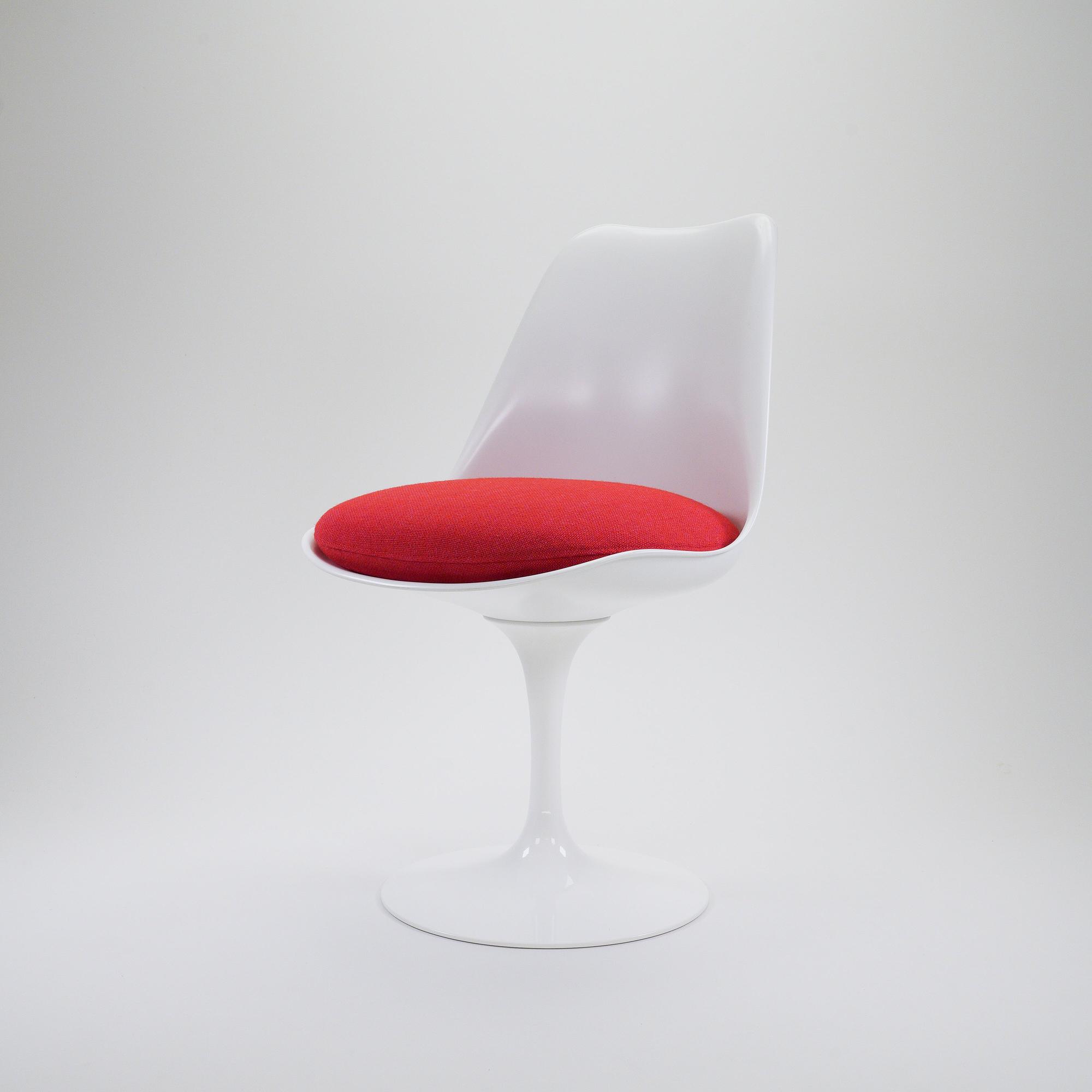 Saarinen Tulip Sidechair White 0