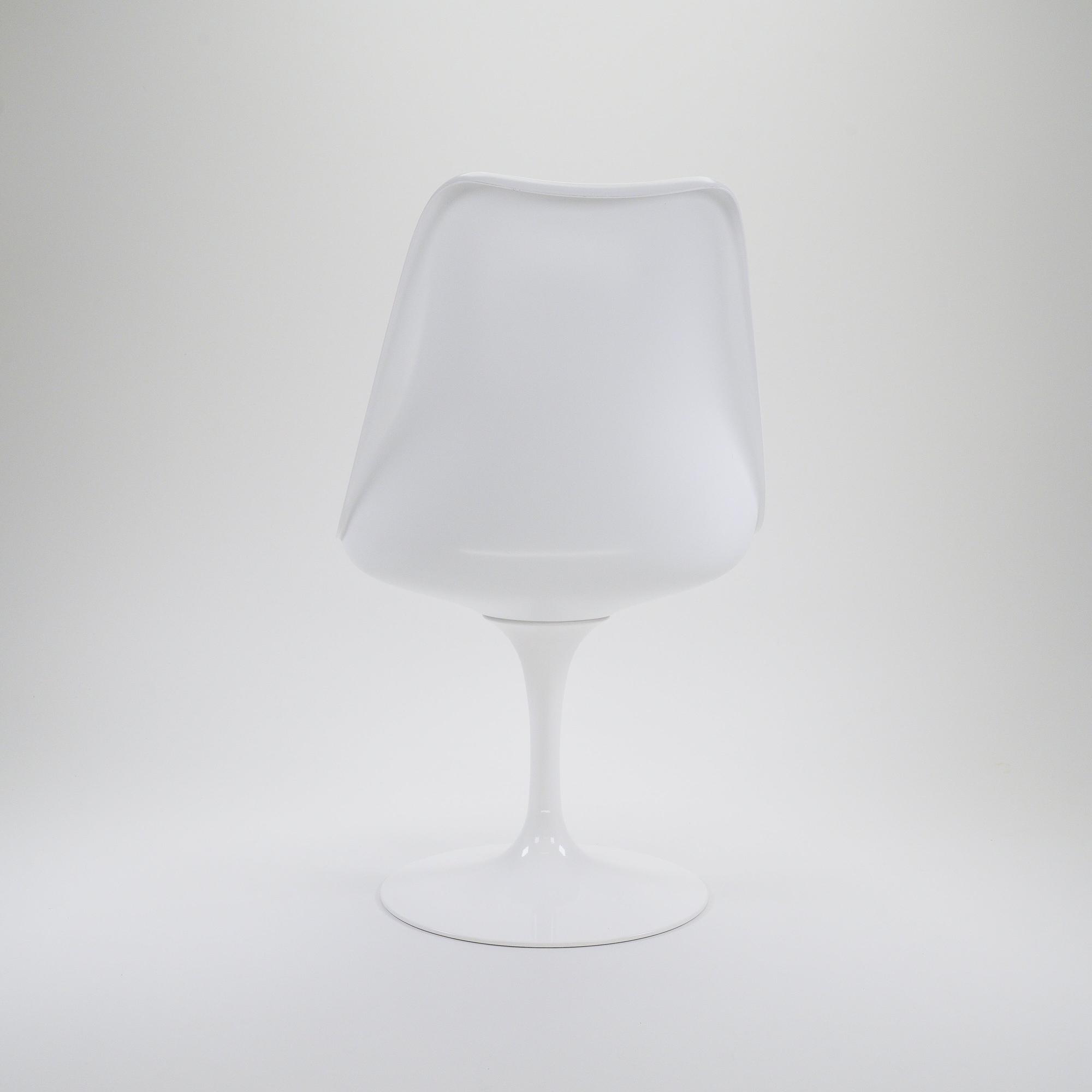 Saarinen Tulip Sidechair White 6