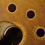 4106 Pendant lamp smoked glass gold 4