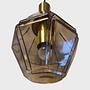P292 4288 Pendant lamp glass brass gold 1