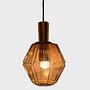 P292 4288 Pendant lamp glass brass gold 5