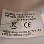 Pendant lamp Glass Metal White 4