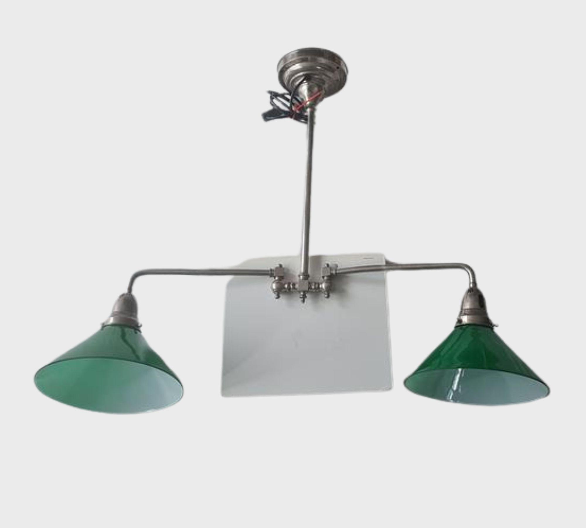 Hanging/Table lamp Glass Metal Green 0
